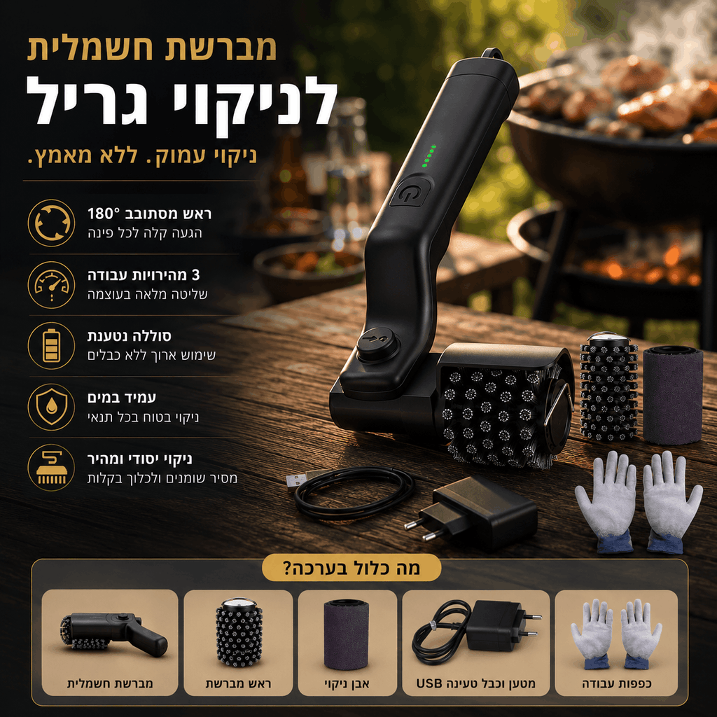 Electric grill brush by TUCSON